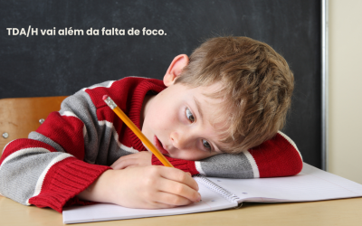 TDA/H vai além da falta de foco.